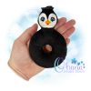 OAD 2507 Penguin Ring Rattle 2000 LA Penguin Ring Rattle Embroidery