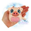 OAD 2507 Pig Egglet Stuffie 2000 LA Pig Egglet Stuffie Embroidery