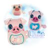 OAD 2507 Pig Egglet Stuffie 2000 LA copy 2 Pig Egglet Stuffie Embroidery
