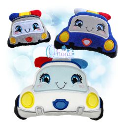 Police Car Pillow Stuffie