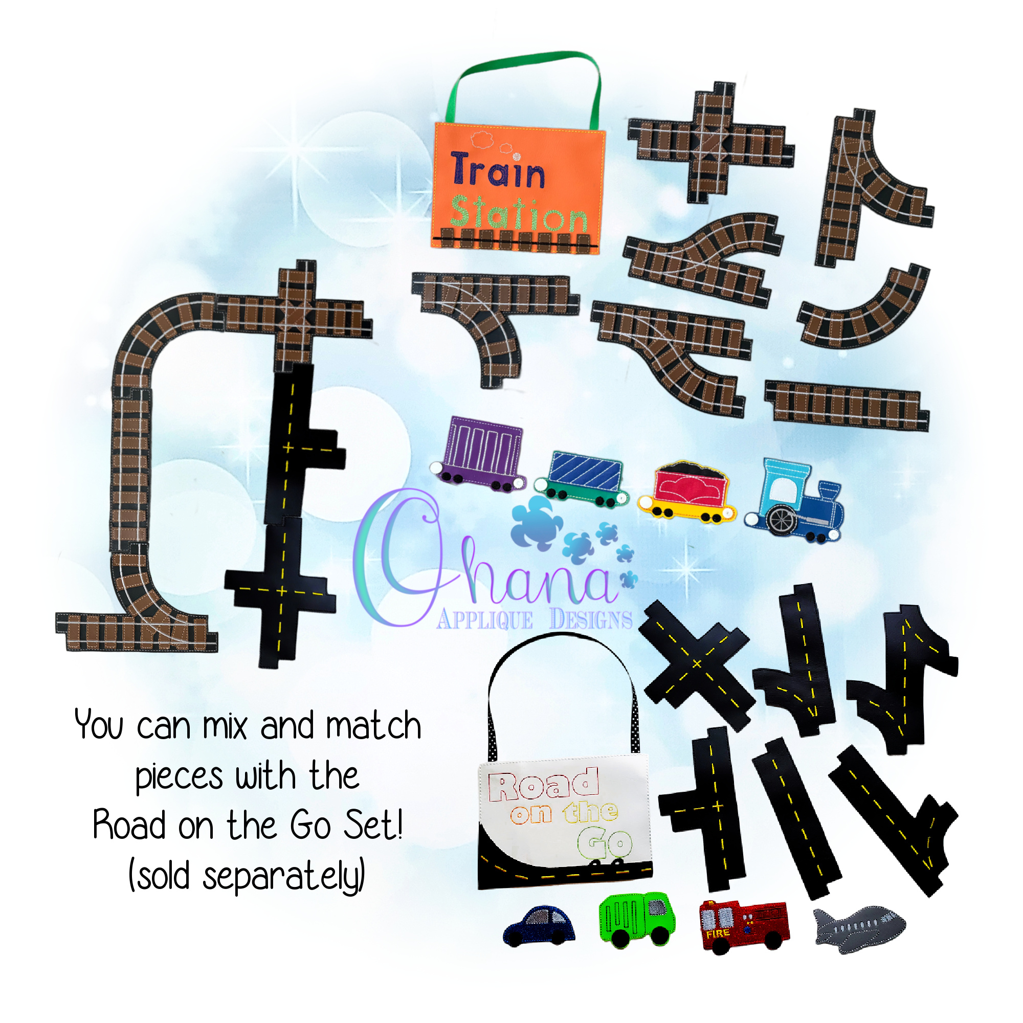 Railway Track Play Set