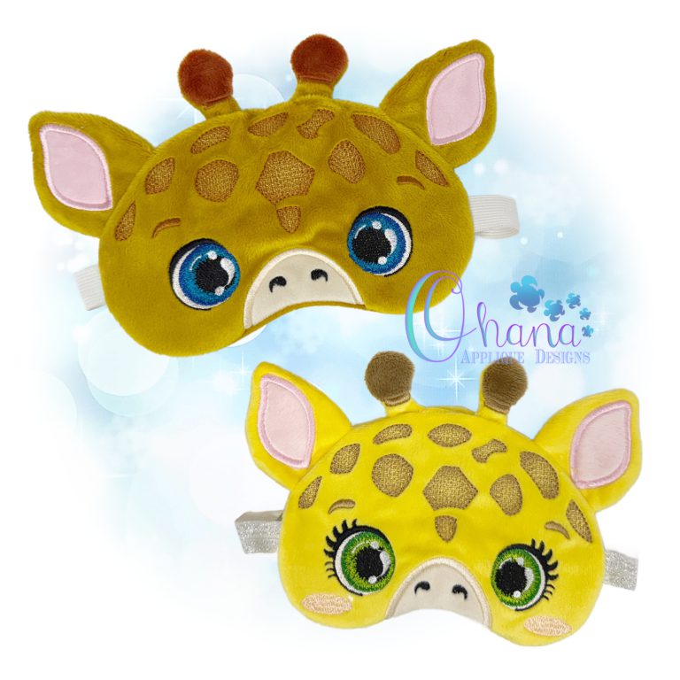 Wide Eyed Giraffe Sleep
