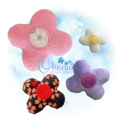 Flower Stuffie Embroidery Design