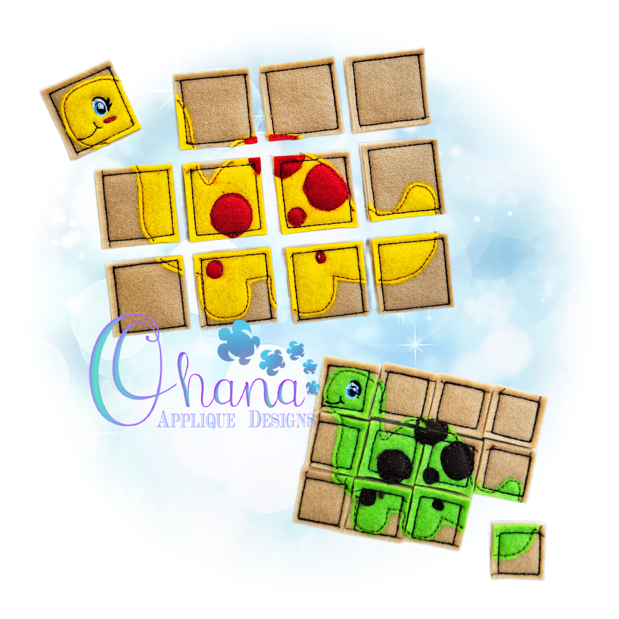 Long Neck Dino Puzzle