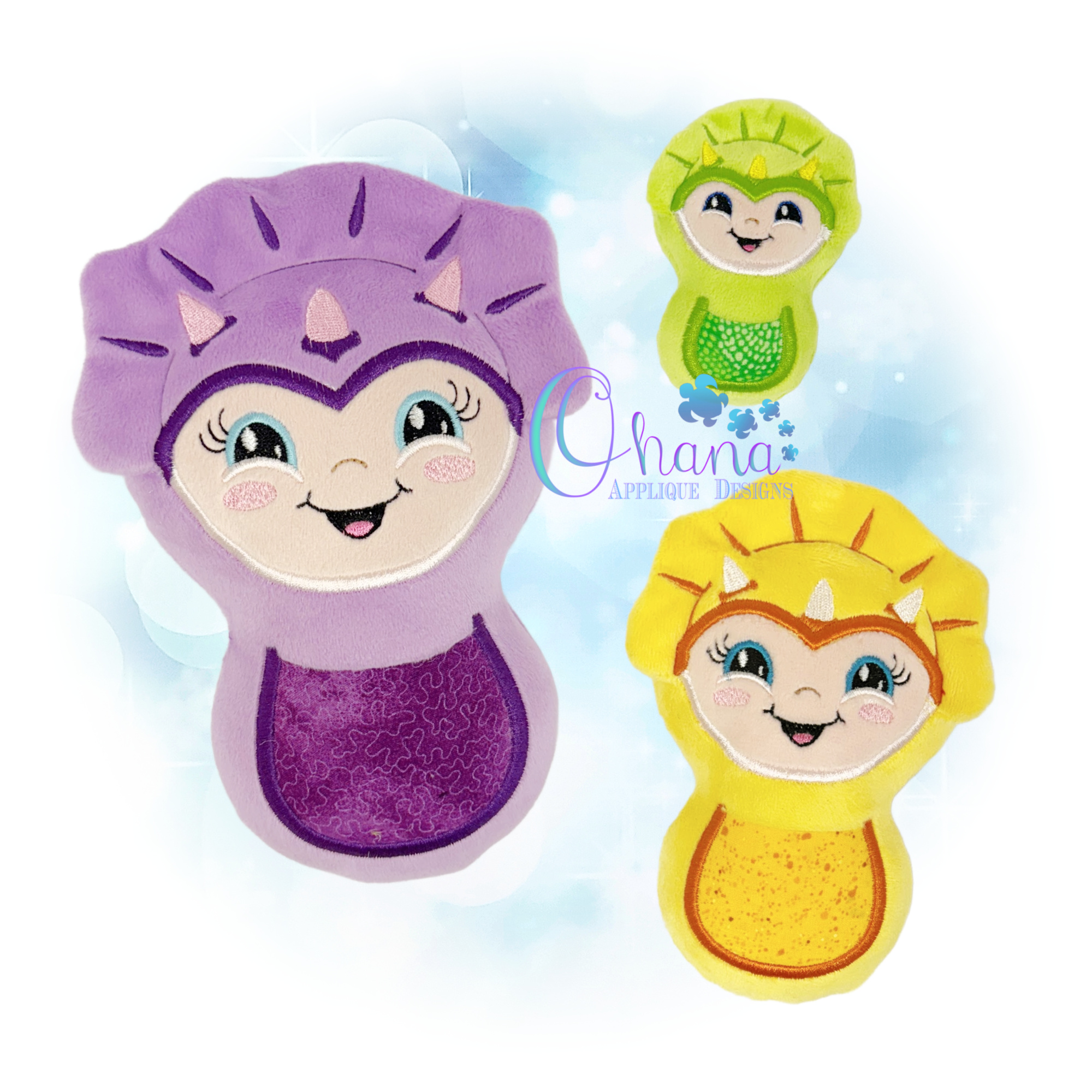 Triceratops Pocket Pet Stuffie