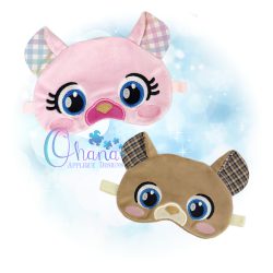 Wide Eyed Bear Sleep