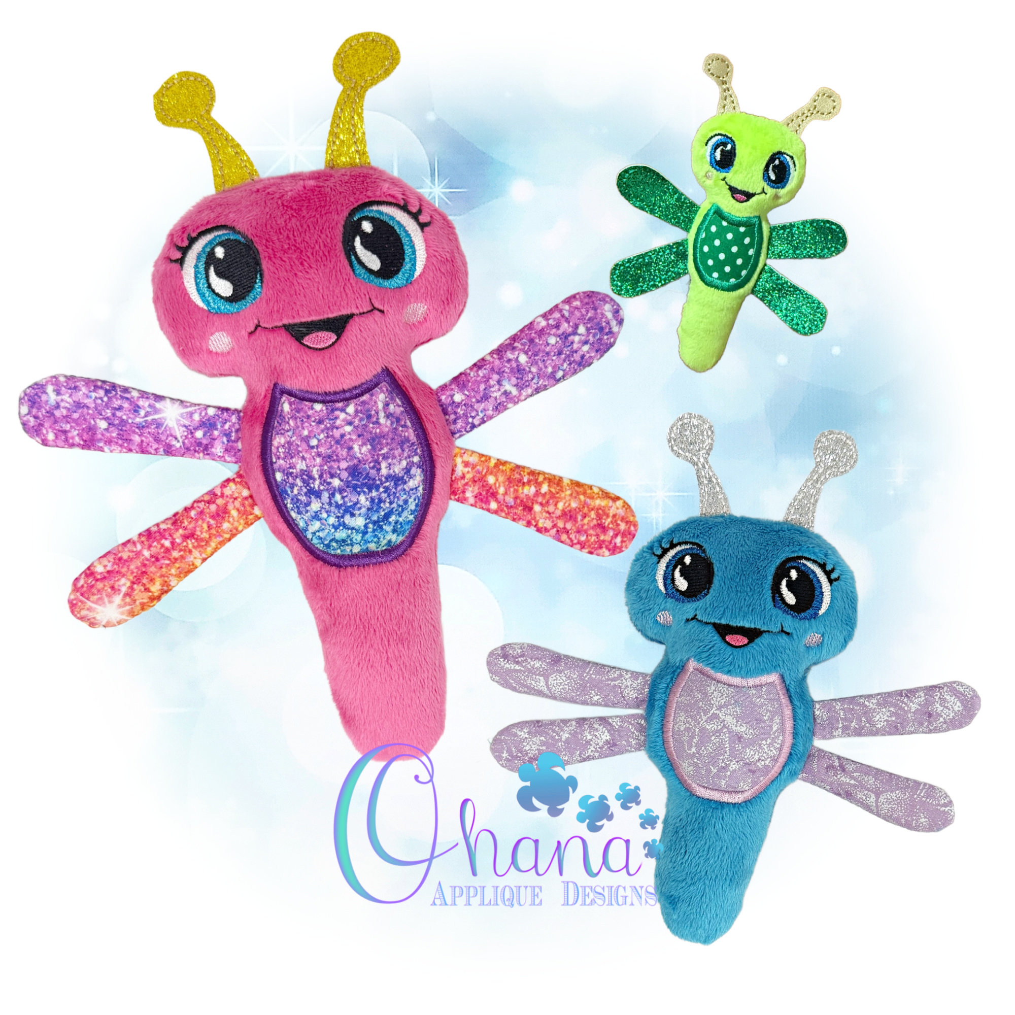 OAD 2506 Dawn Dragonfly Stuffie 2000 LA copy