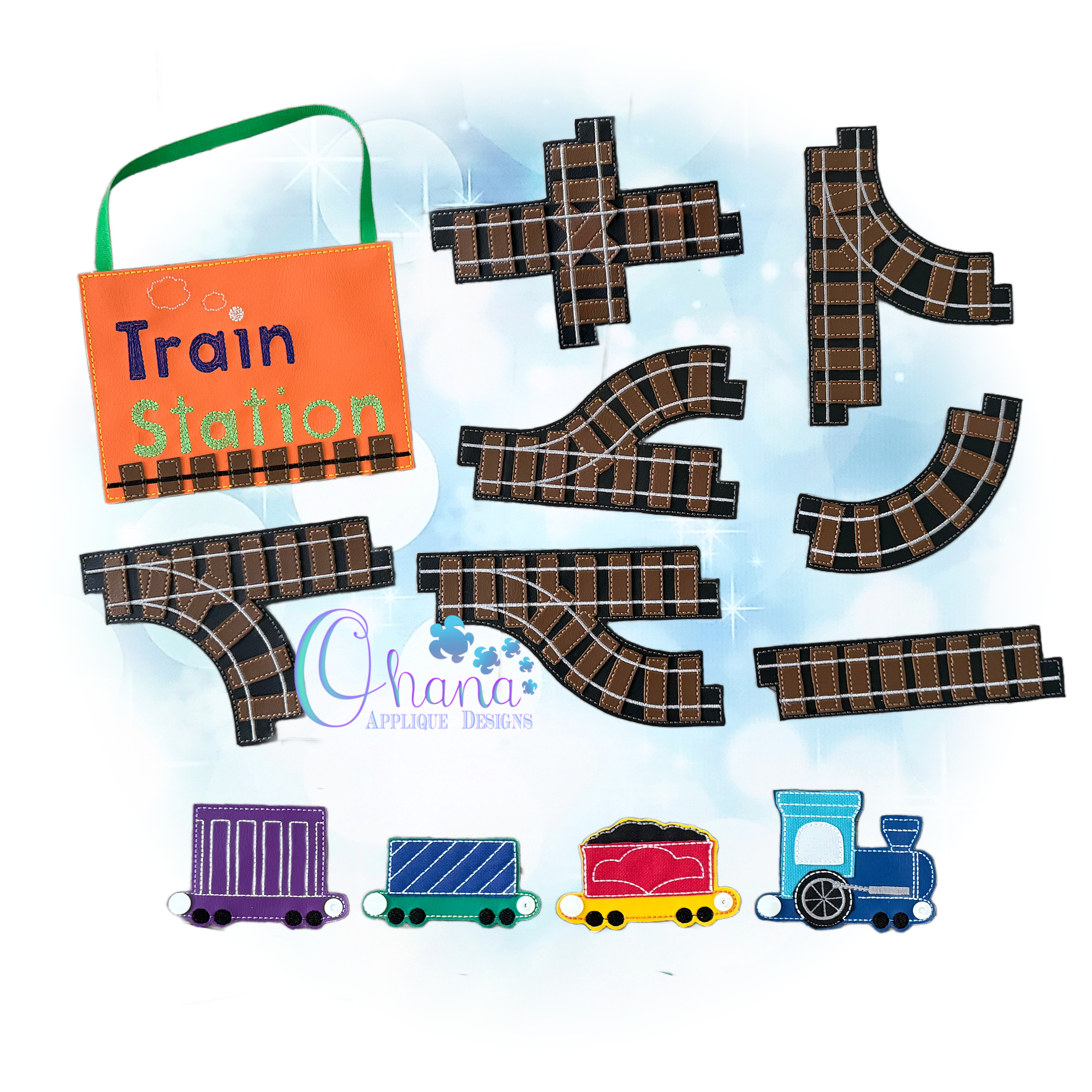 OAD 2507 Railway Track Play Set 2000 DG