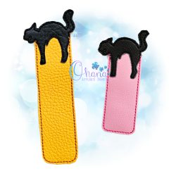 Scaredy Cat Bookmark Embroidery