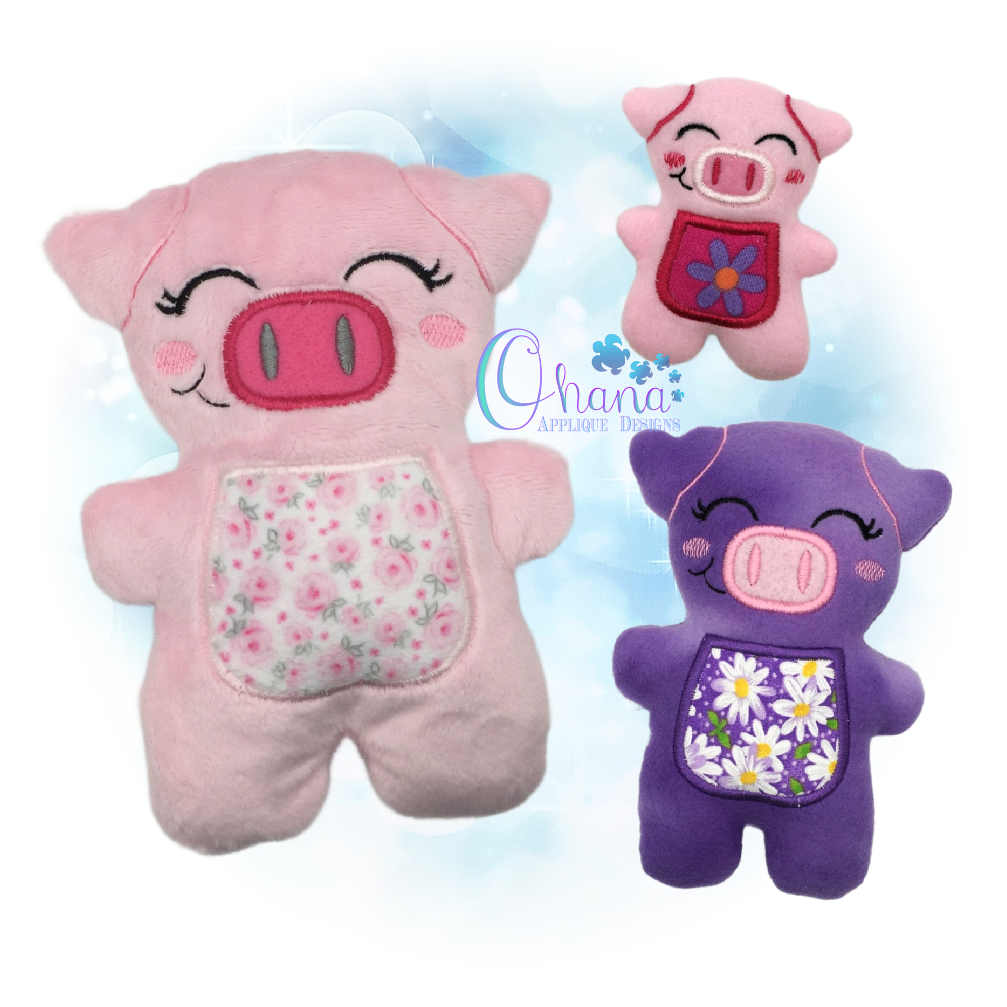 Simply Sweet Pig Stuffie