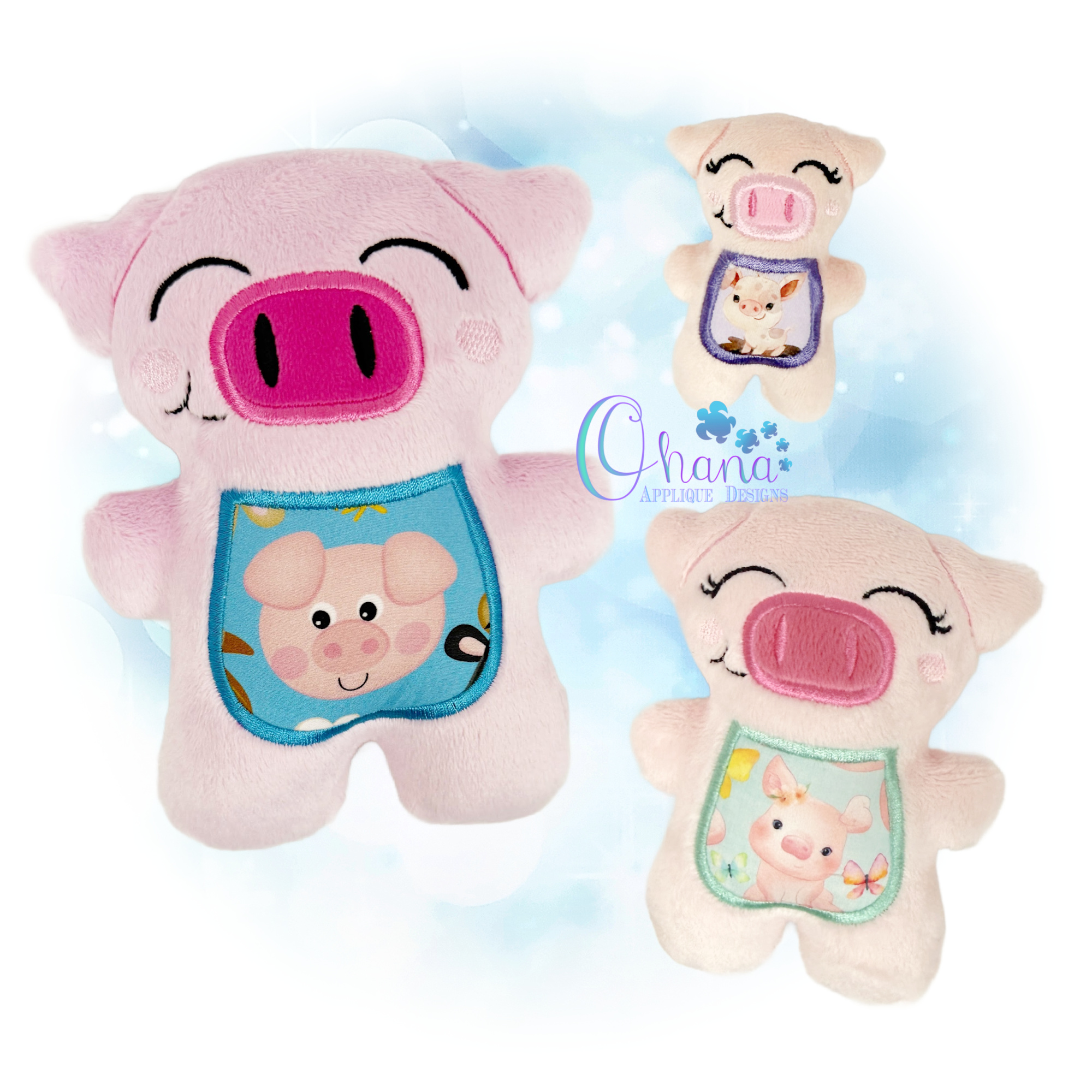 Simply Sweet Pig Stuffie