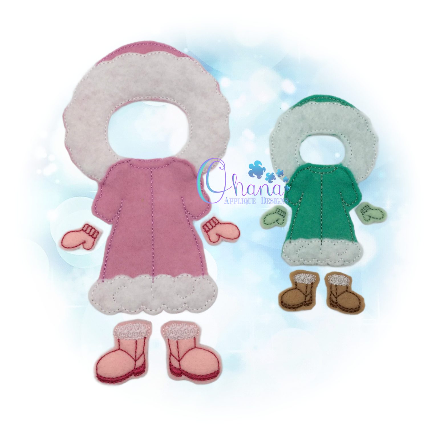 OAD 2509 Un-Paper Doll Short Parka Outfit 2000 DB Unpaper Doll Long Parka