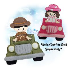 Unpaper Doll Safari Jeep
