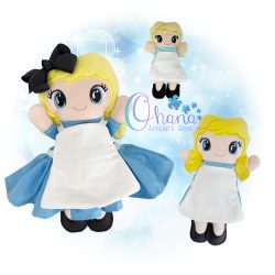 Alice Stuffie Embroidery Design