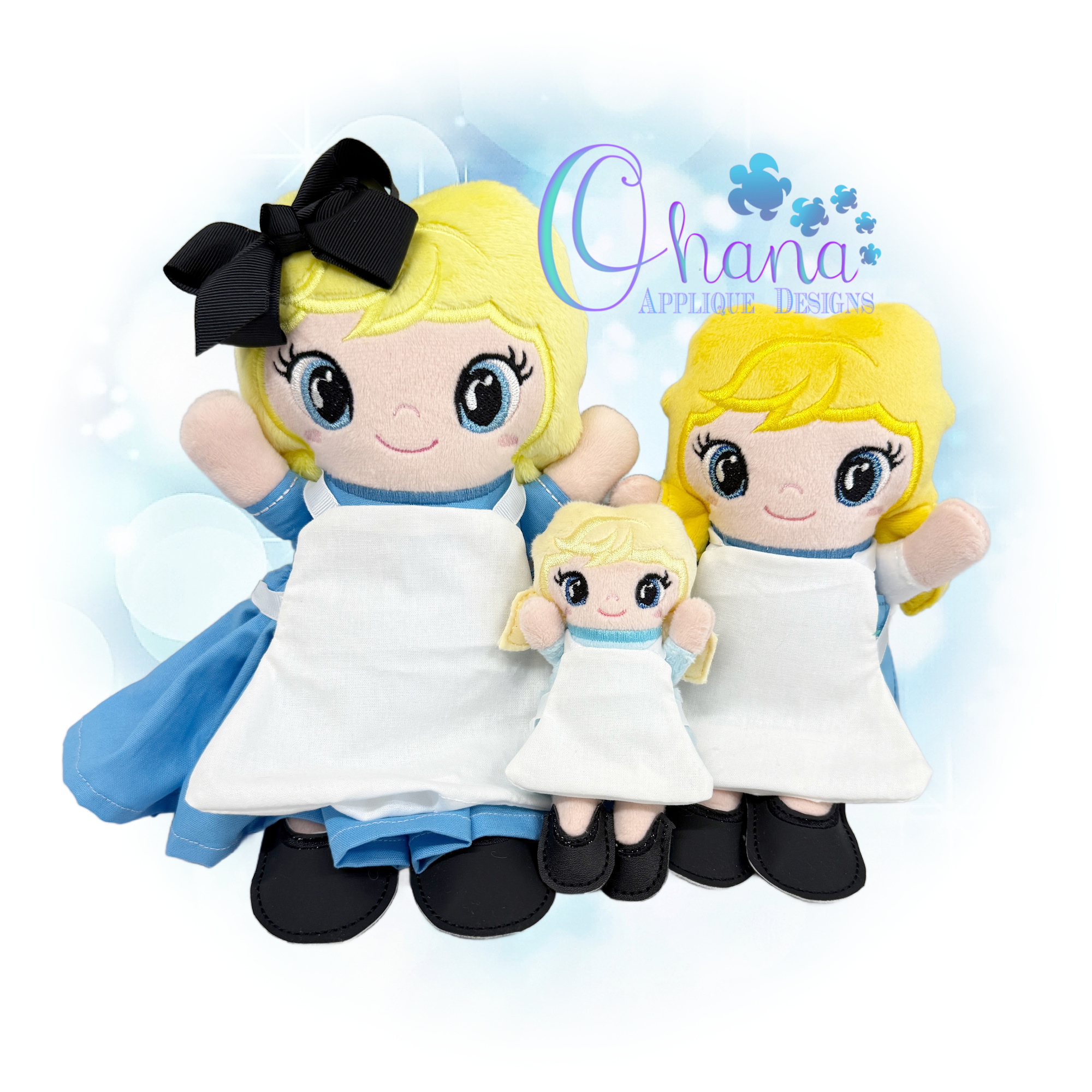 Alice Stuffie Embroidery Design