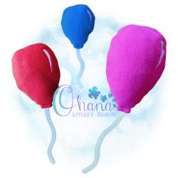 Balloon Stuffie Embroidery Design