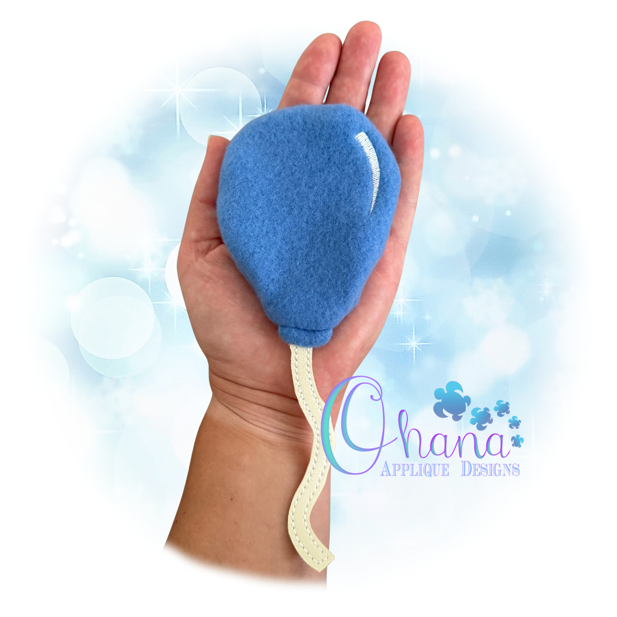 Balloon Stuffie Embroidery Design