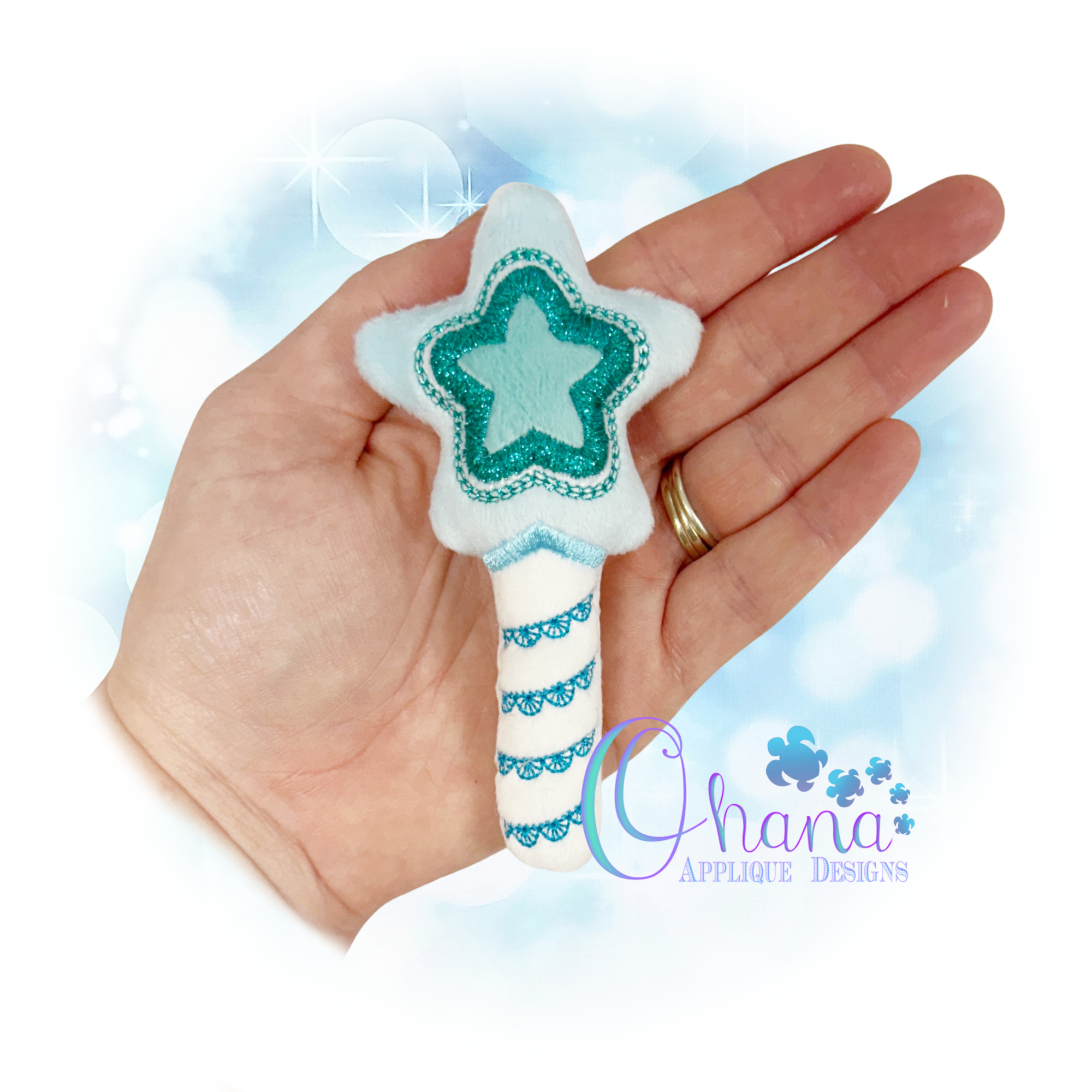 Fairy Wand Stuffie Embroidery