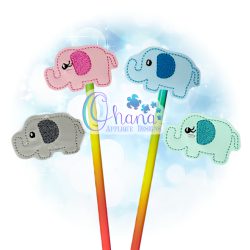 Jellybean Elephant Pencil Topper