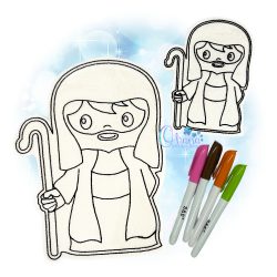 Joseph Flat Coloring Doll
