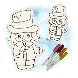 Mad Hatter Flat Coloring