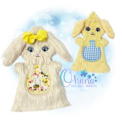 Maltese Hand Puppet Embroidery