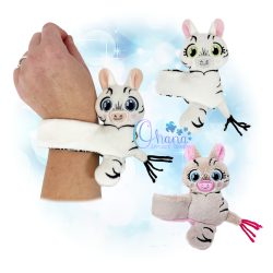 Zebra Slap Bracelet Buddy