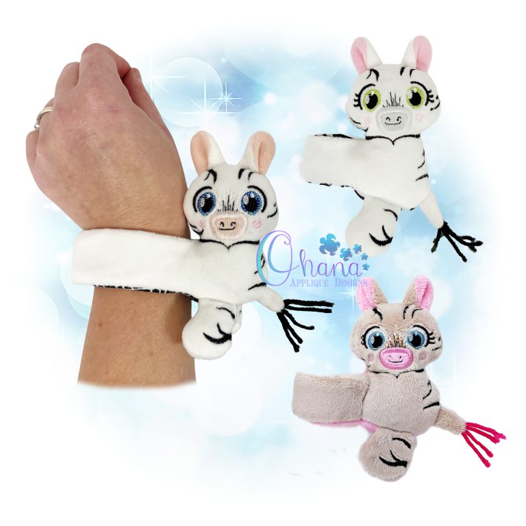 Zebra Slap Bracelet Buddy