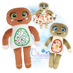 Gingerbread Rag Doll Stuffie