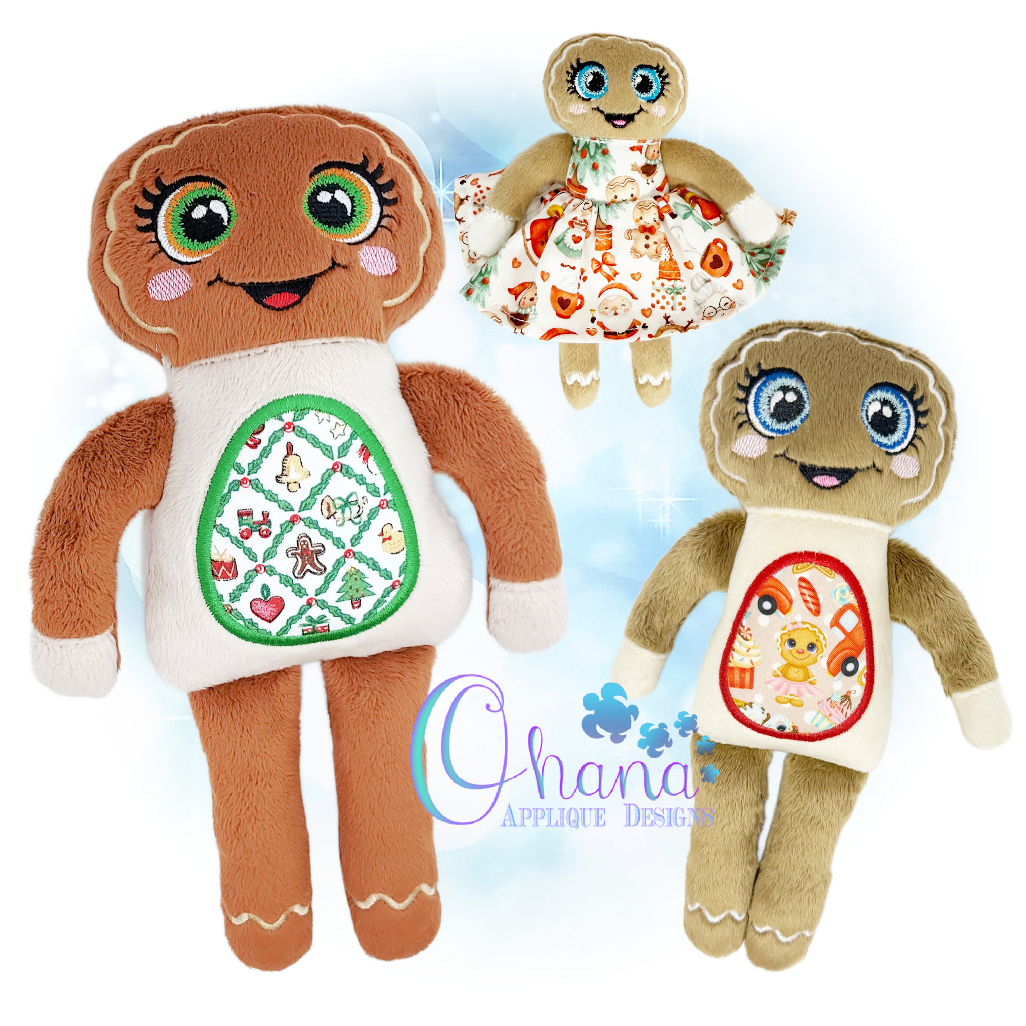 Gingerbread Rag Doll Stuffie