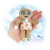 OAD 2511 Gingerbread Rag Doll 2000 LA Gingerbread Rag Doll Stuffie