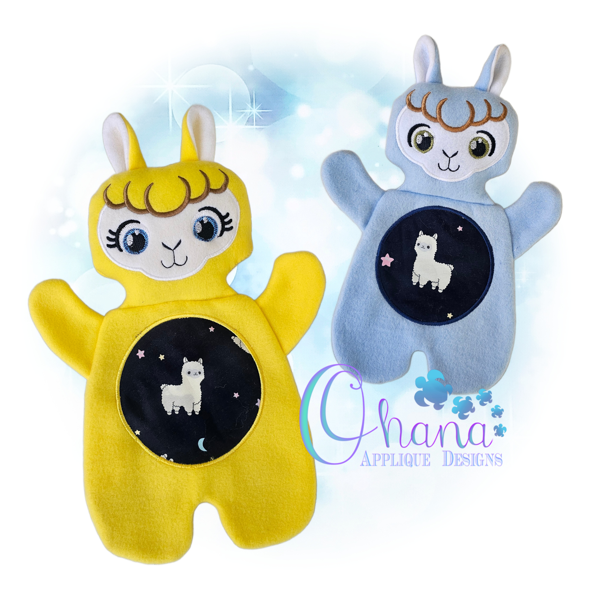 Llama Flat Body Lovey
