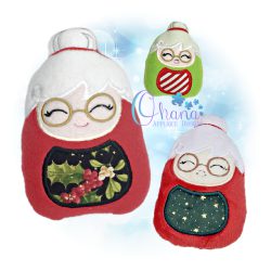 Mrs Claus Egglet Stuffie