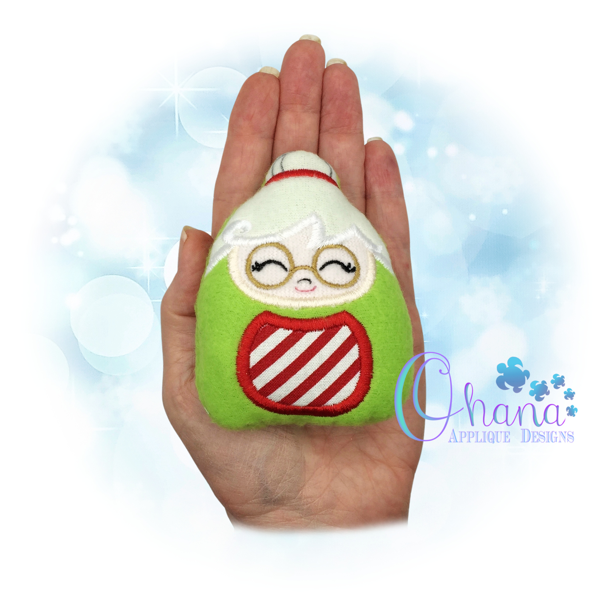 Mrs Claus Egglet Stuffie