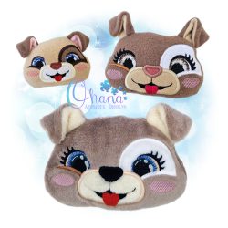 Puppy Head Pillow Stuffie