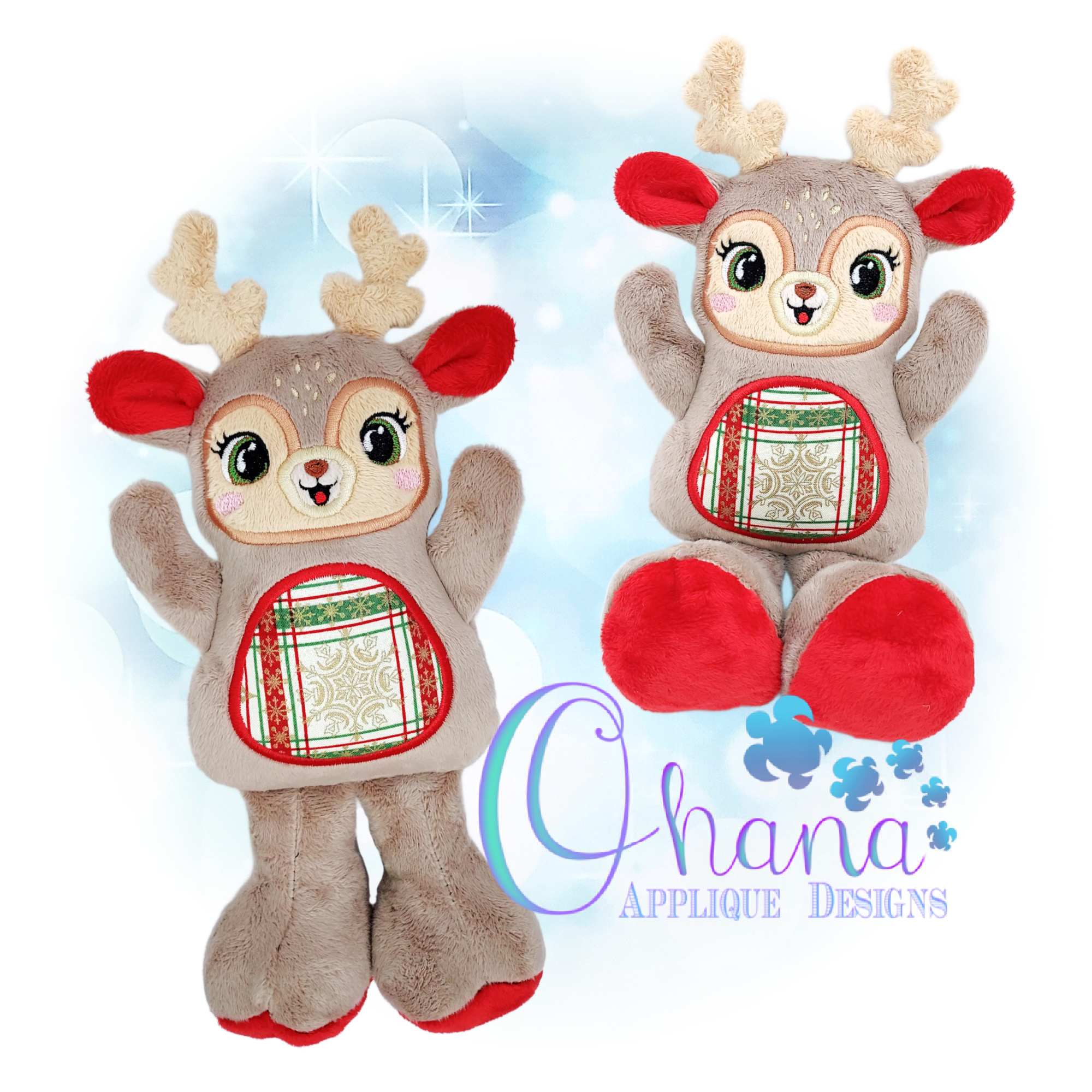 Sweet Stomper Reindeer Stuffie
