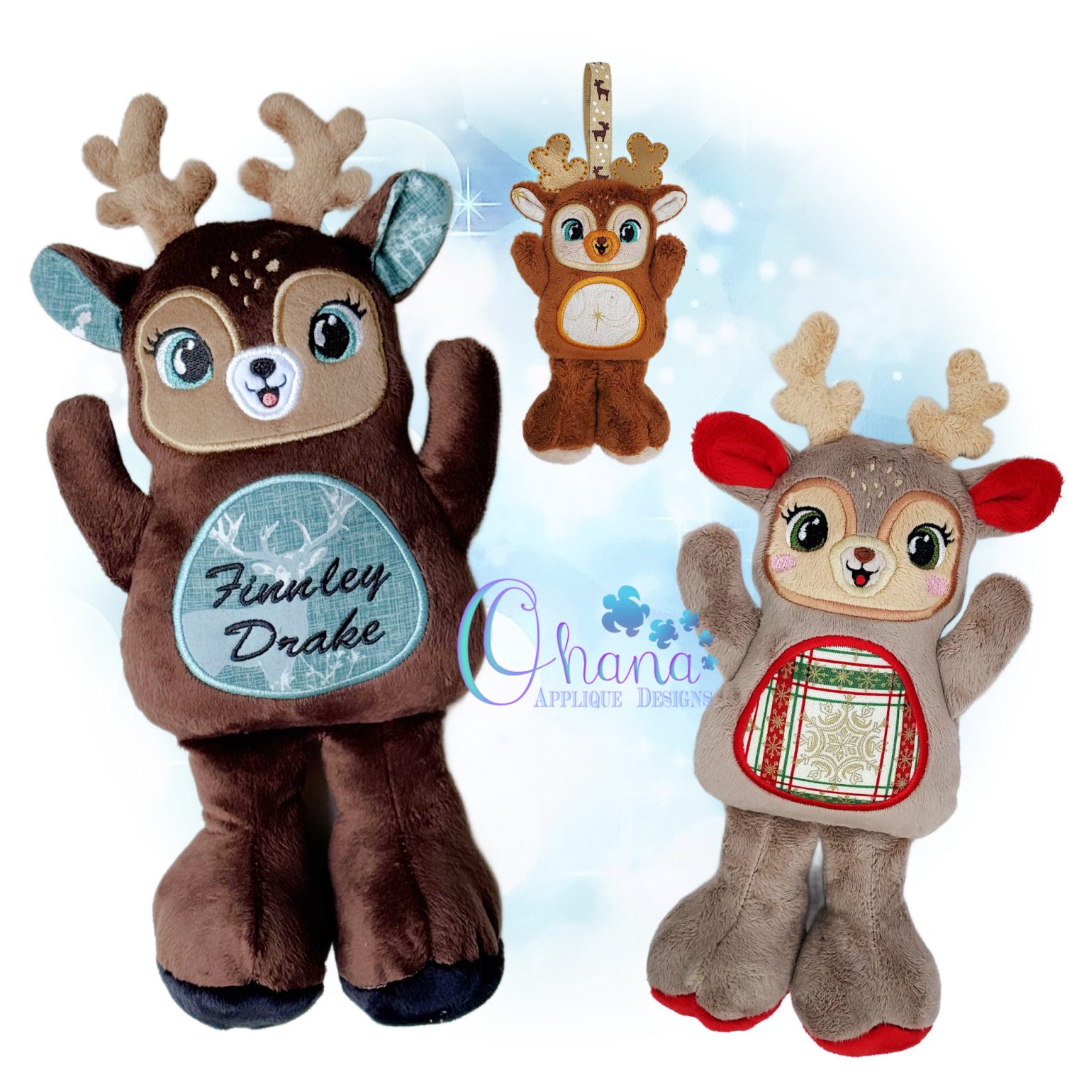 OAD 2511 SS Reindeer Stuffie 2000 RG EC Sweet Stomper Reindeer Stuffie