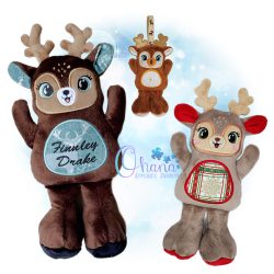 Sweet Stomper Reindeer Stuffie