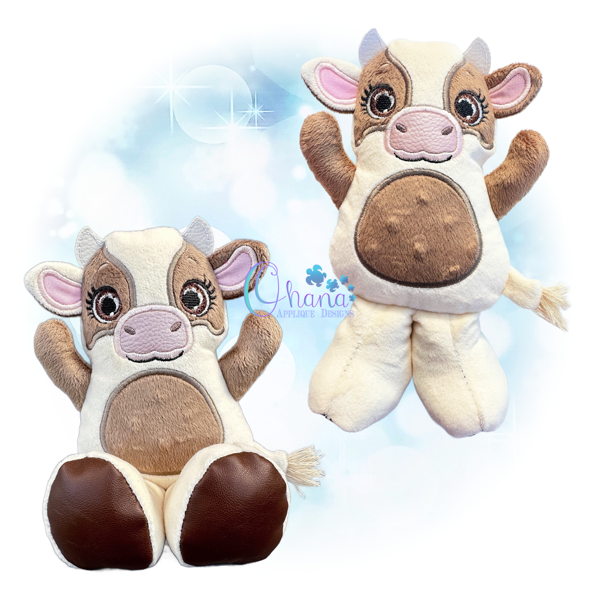 Sweet Stomper Cow Stuffie