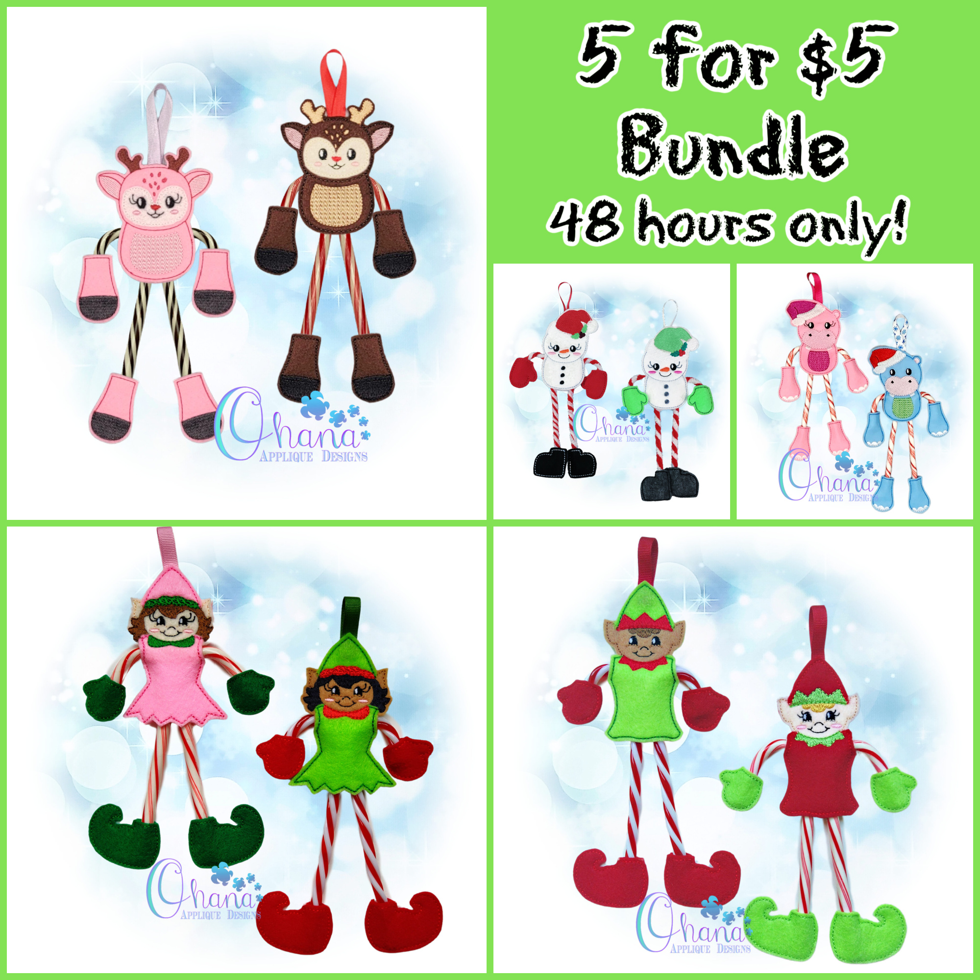 OAD 25.12.09 5 for $5 CCH December 9th 2025 - Candy Cane Holder