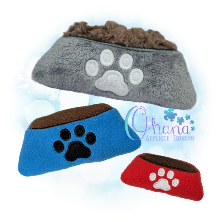Pet Food Bowl Stuffie