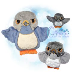 Falcon Stuffie Embroidery Design