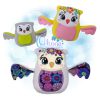 OAD 2511 Floral Owl Egglet 2000 RK RG Owl Egglet Stuffie Embroidery