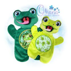 Frog Flat Body Lovey