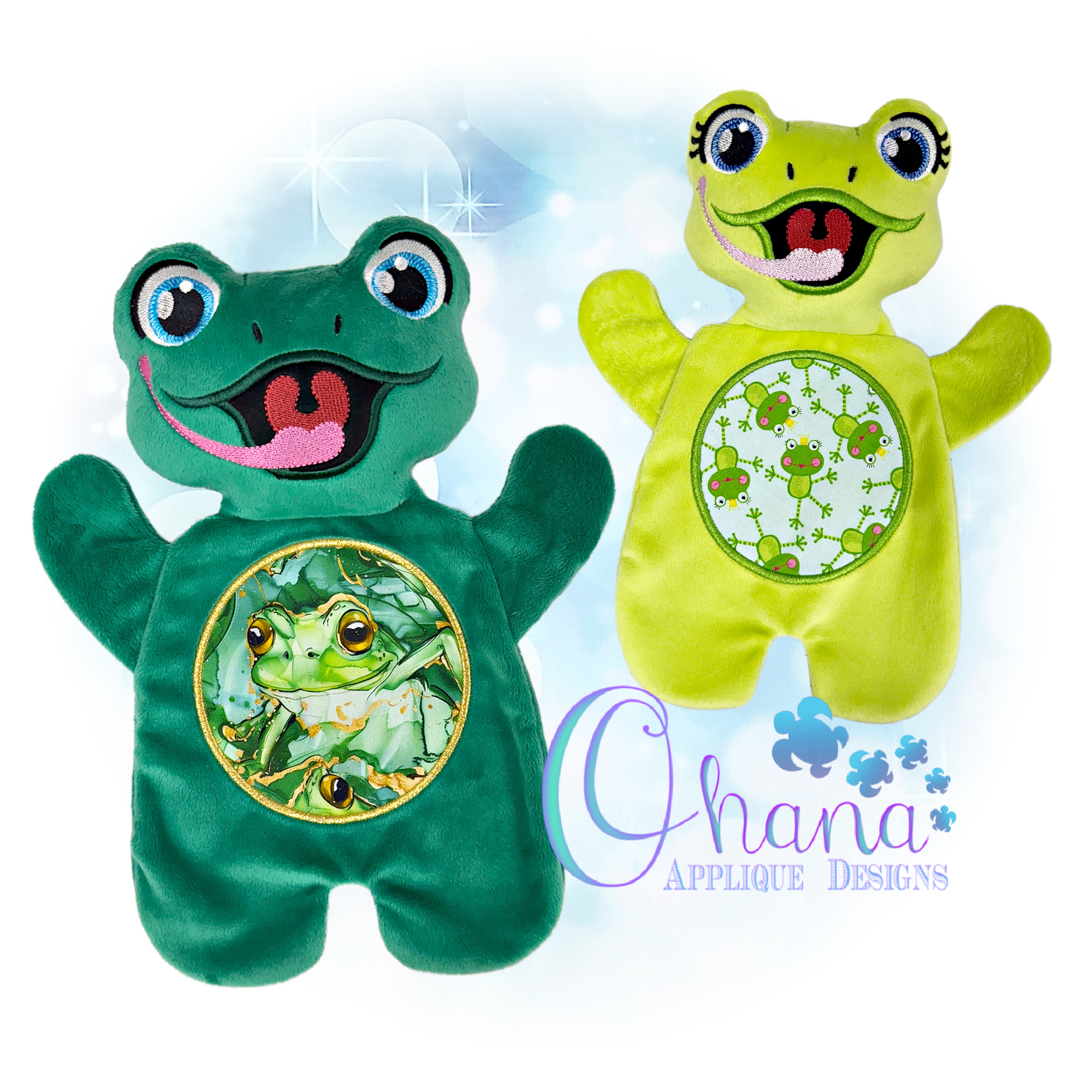 Frog Flat Body Lovey