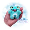 OAD 2511 Huggable Frog Stuffie 2000 EC Huggable Frog Stuffie Embroidery