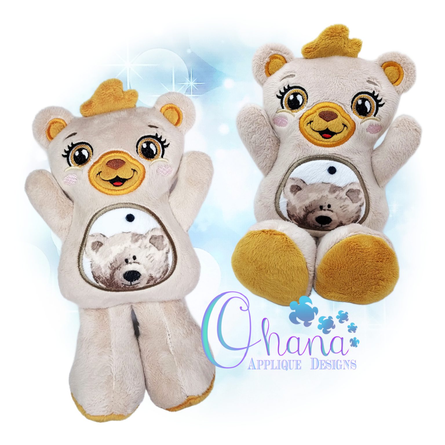 OAD 2511 SS Bear Stuffie 2000 EC Sweet Stomper Bear Stuffie