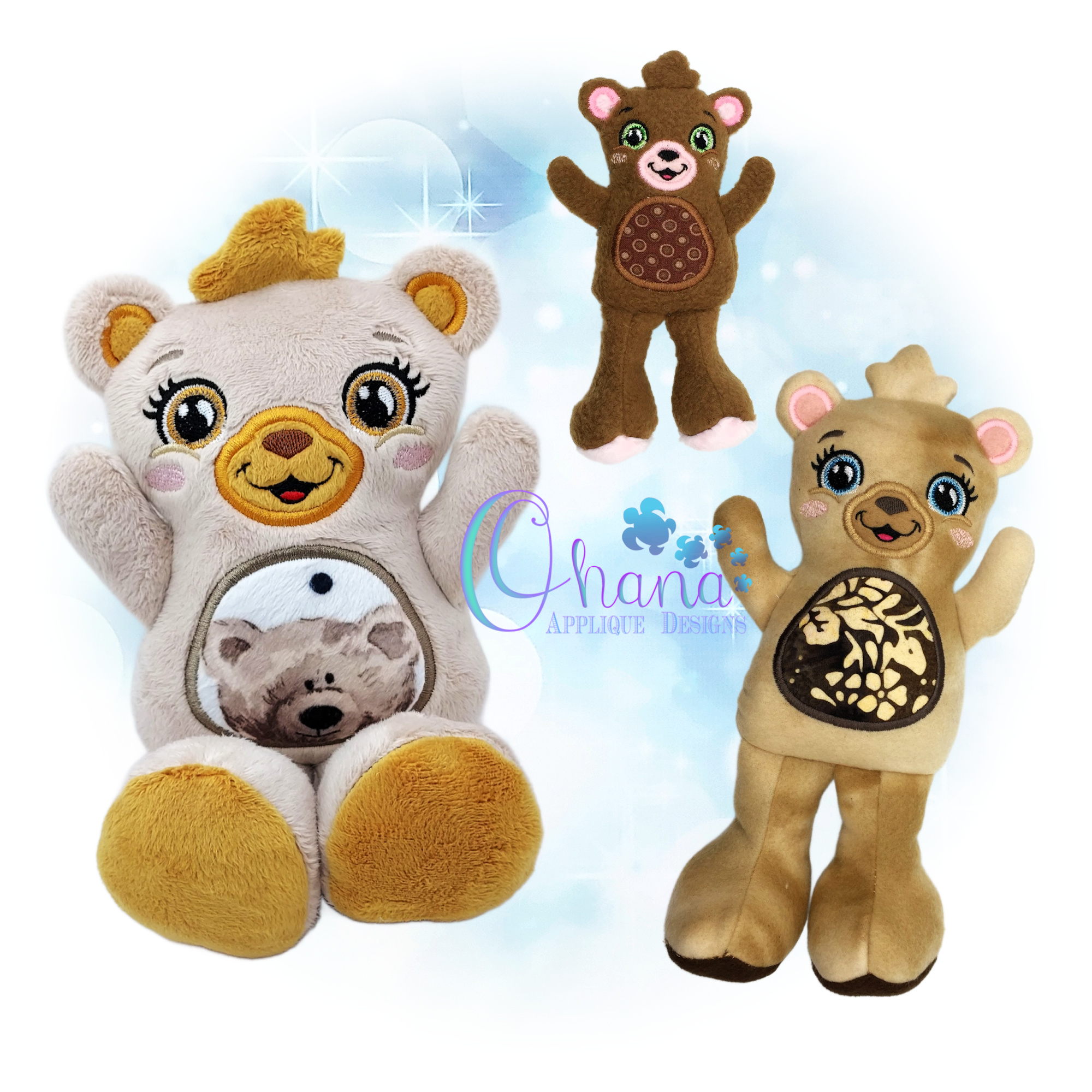 Sweet Stomper Bear Stuffie