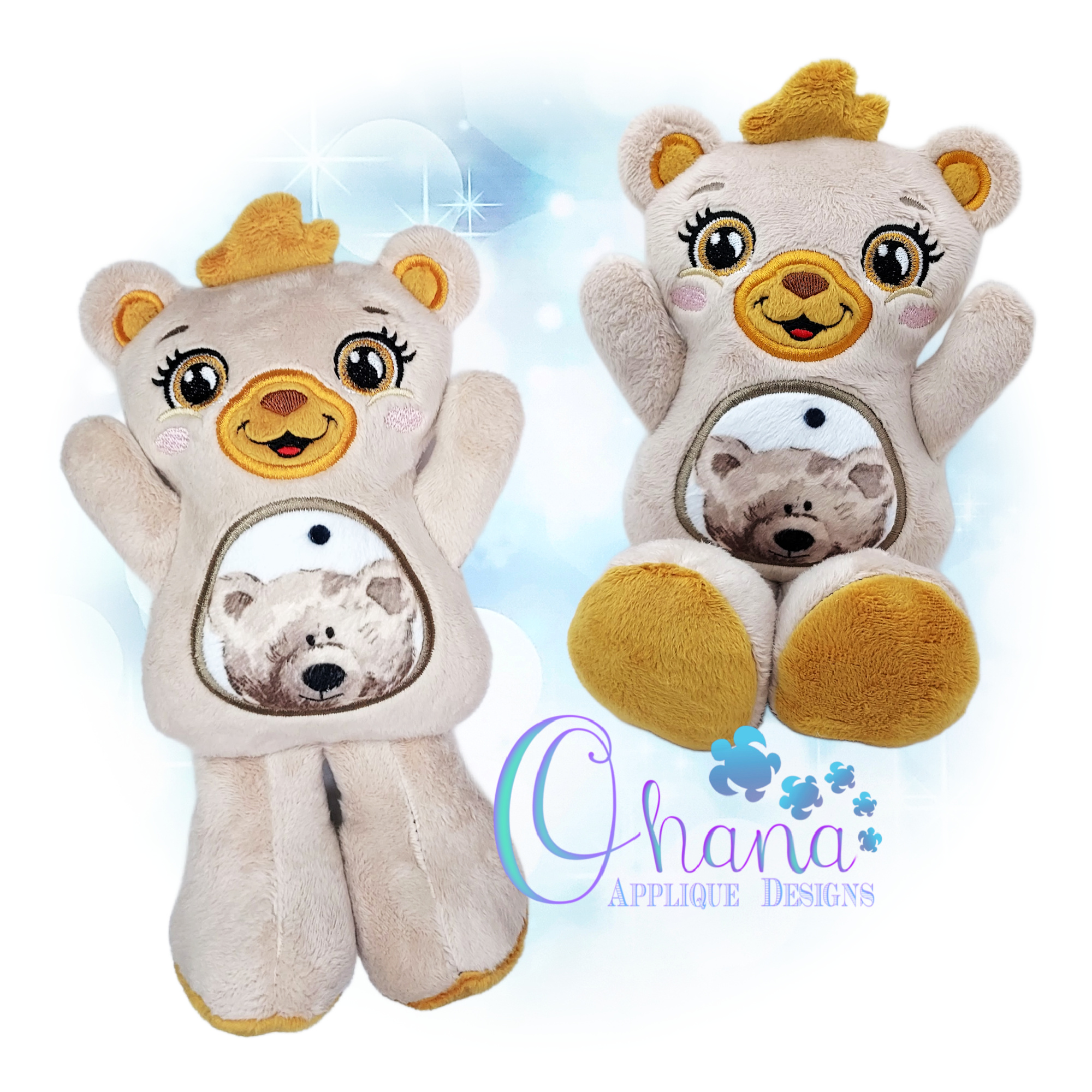 Sweet Stomper Bear Stuffie