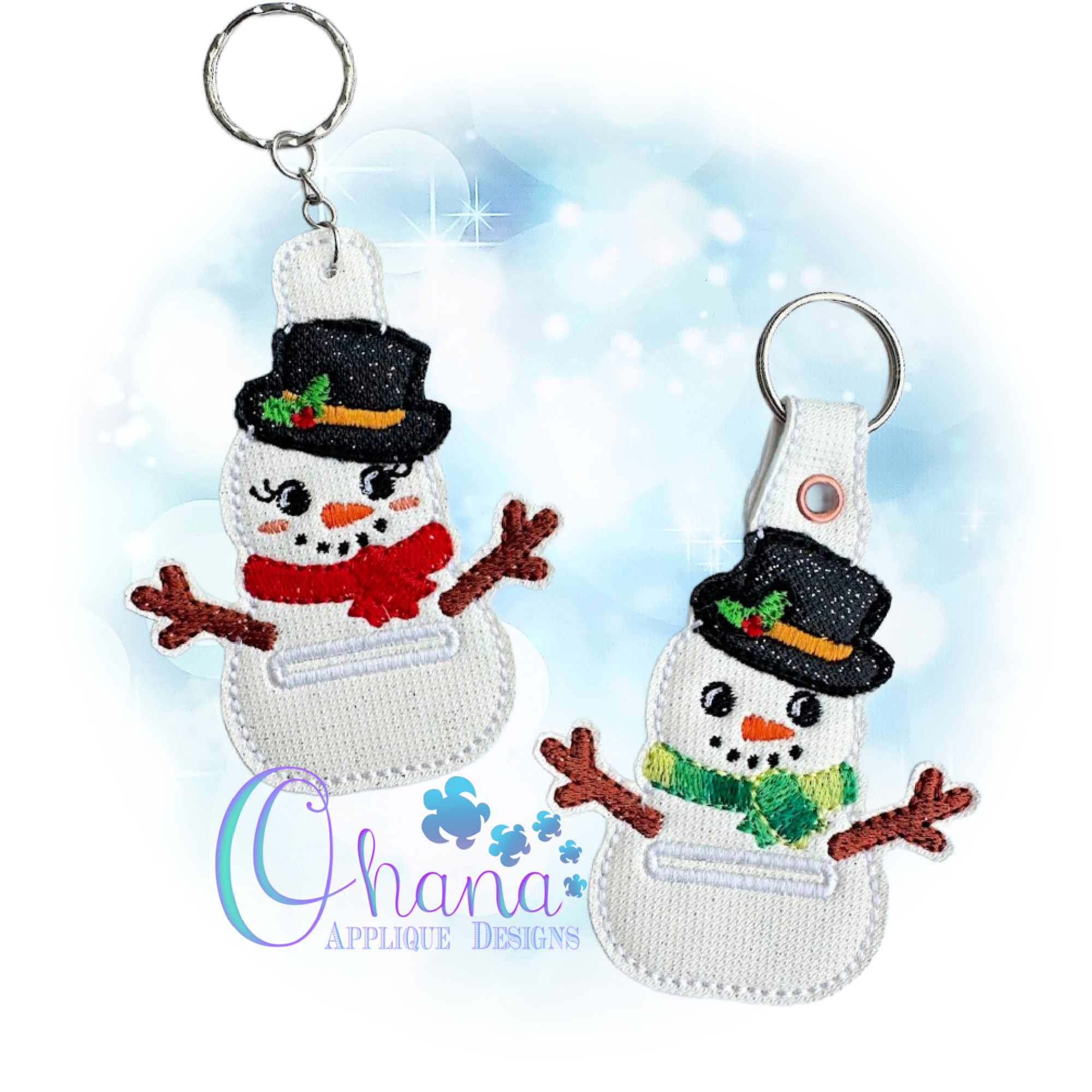Snowman Coin Keeper Key